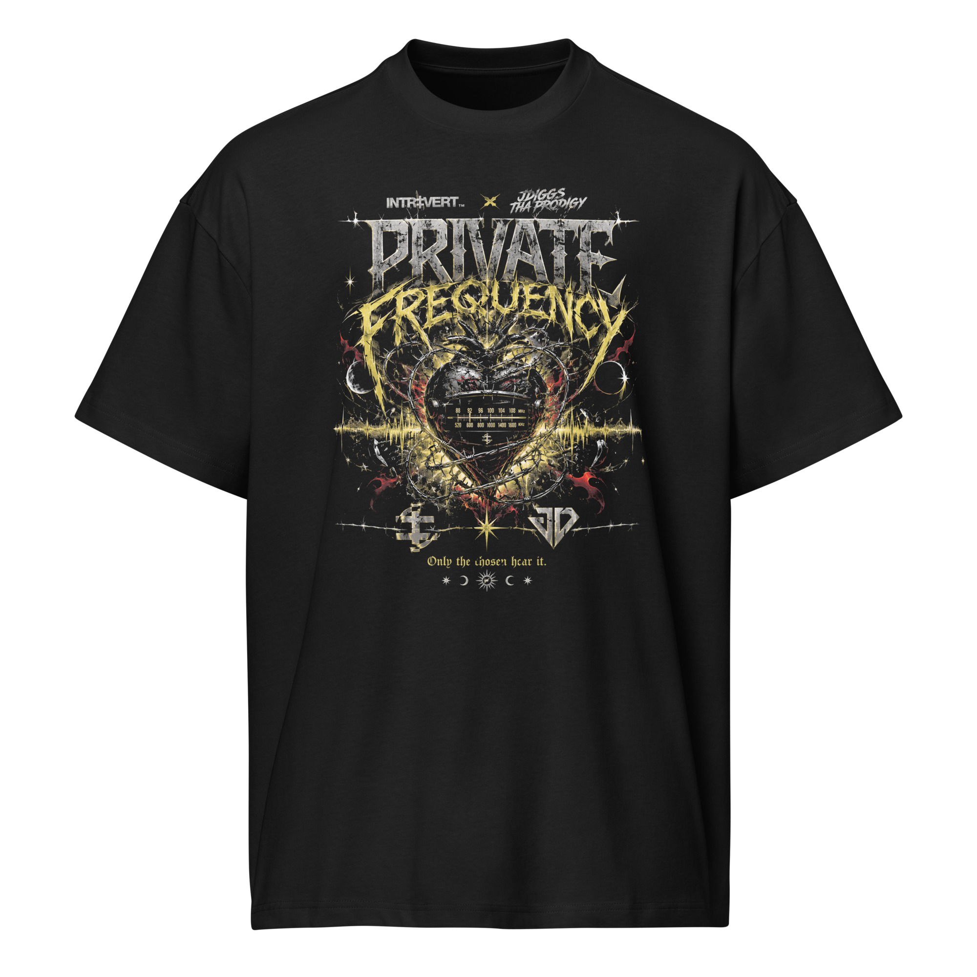 Private Frequency Oversized Tee